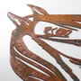 Wallity Horse - 1 Escultura de Pared de Metal Multicolor